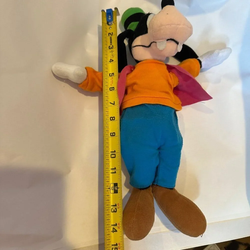 Vintage Disney Goofy Plush Doll Mickey Mouse Clubhouse Collectible Disneyland